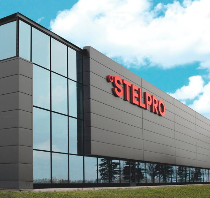 Exterior of the Stelpro building